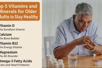 Top 5 Vitamins and Minerals for Older Adults to Stay Healthy and Strong