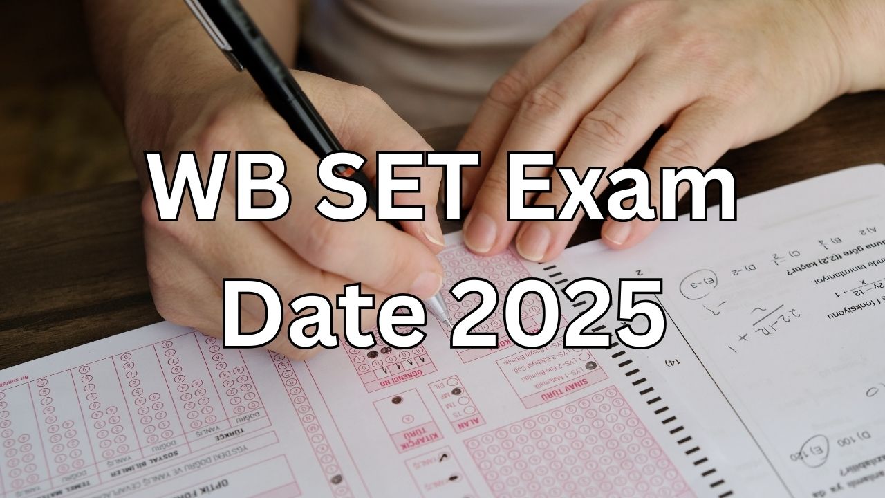 WB SET Exam Date 2025